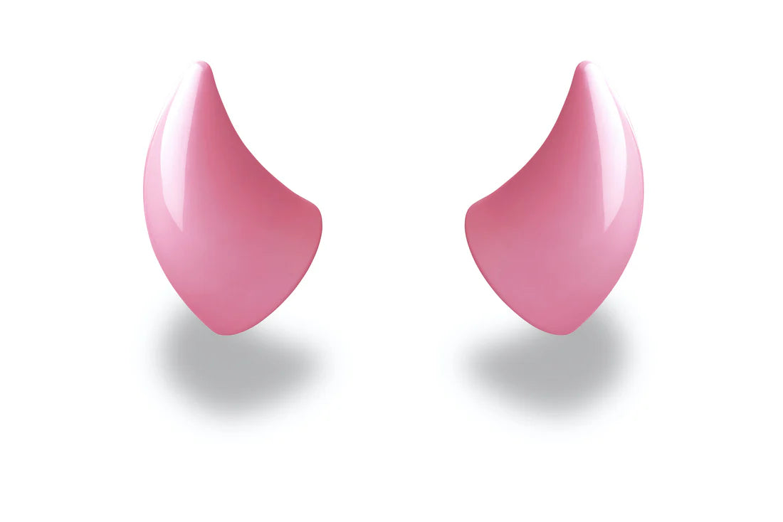 MagNeatOhz: Small Pink Devil Horns for Helmet