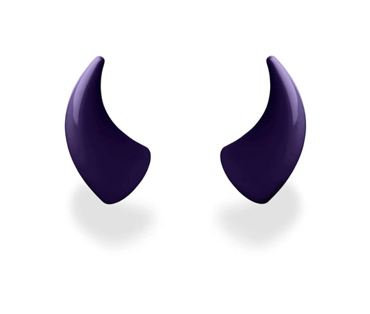 MagNeatOhz: Large Purple Devil Horns for Helmet