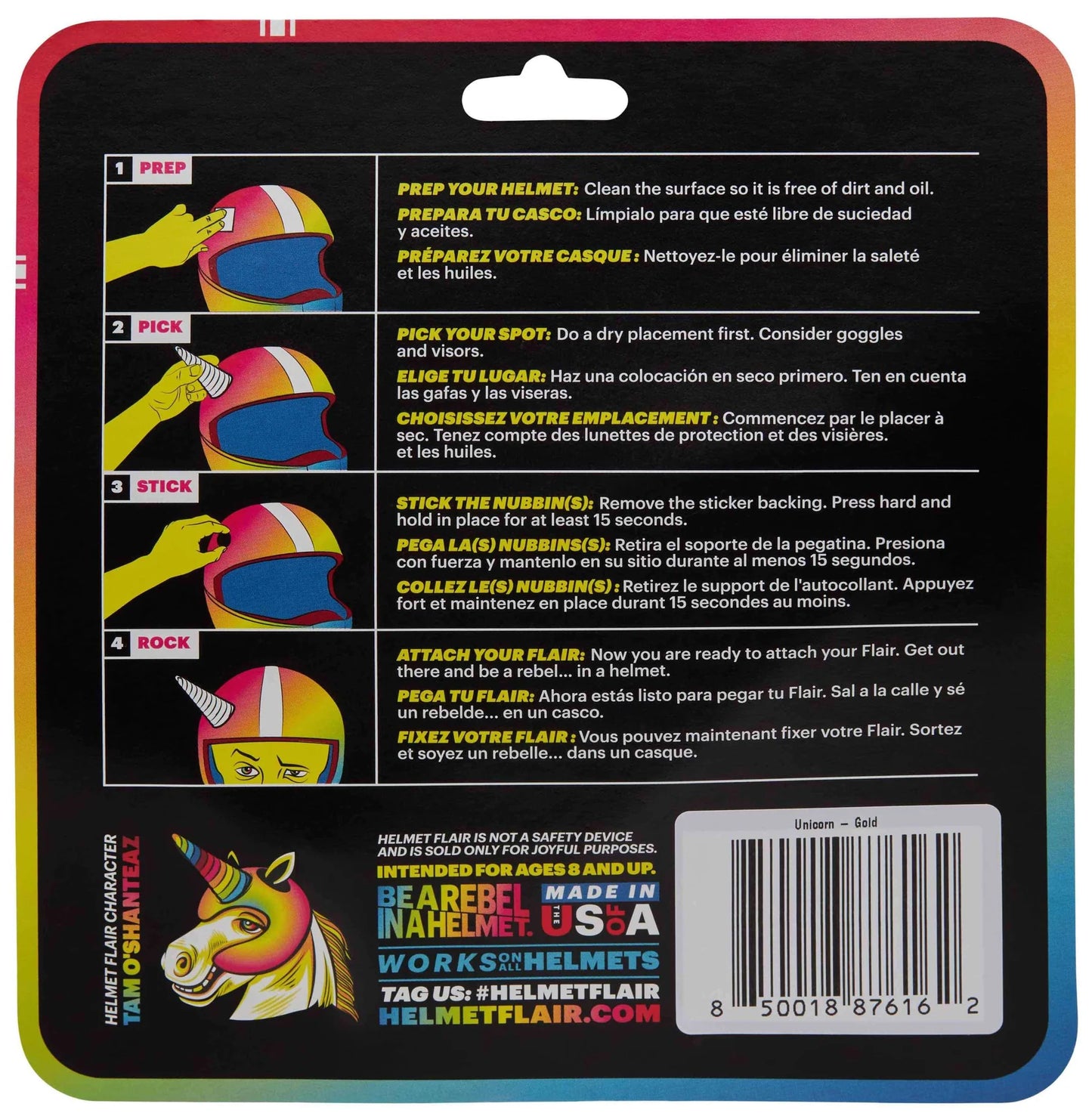 MagNeatOhz: Unicorn Horn for Helmet