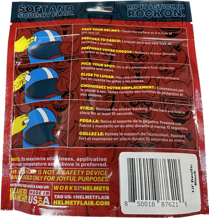 Softeez: Black Devil Horns for Helmet