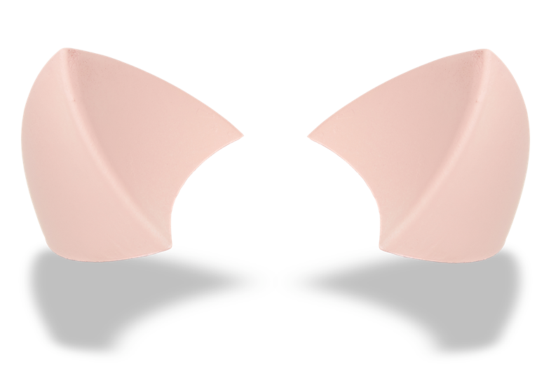 Softeez: Soft Pink Cat Ears for Helmet