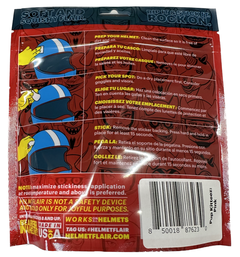 Softeez: Soft Pink Cat Ears for Helmet