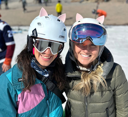 Softeez: Soft Pink Cat Ears for Helmet