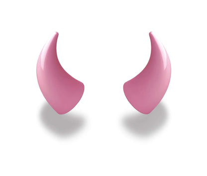 MagNeatOhz: Large Pink Devil Horns for Helmet